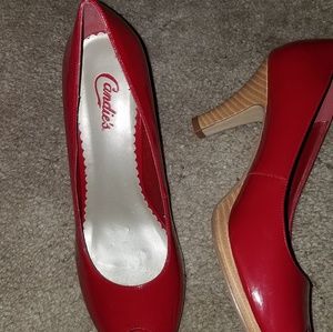 Candies Red Pumps